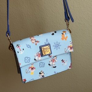 Dooney & Bourke Disney Cruise Line (DCL) Mickey & Friends Small Crossbody Bag